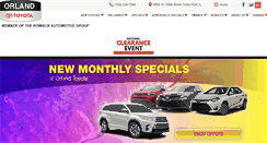 Desktop Screenshot of orlandtoyota.com